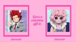 gives a valentine gift to who Meme Template