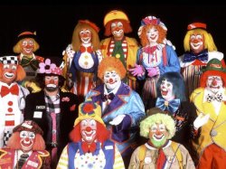 Cast of Clowns Meme Template