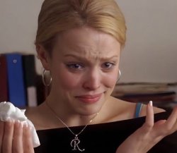 Regina George crying Meme Template