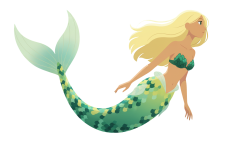 mermaid sasha Meme Template