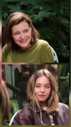 Sydney sweeney template interview Meme Template