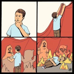 Self-made Fear Meme Template