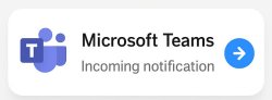 Teams incoming notification Meme Template
