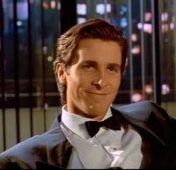 Patrick Bateman Meme Template