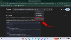 weird Google thing Meme Template