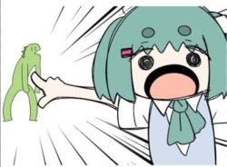 Miku pointing Meme Template