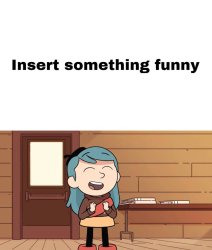 Hilda Laughs at What Meme Template