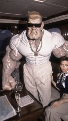 Angry Giga Stare (Meme Template) [Donny Bravo] Meme Template