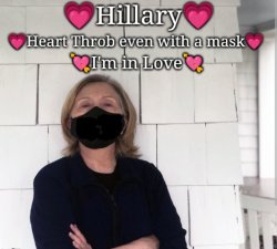 Hillary Clinton Heart Throb Meme Template