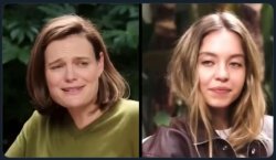 Sidney Sweeney Interview Meme Template