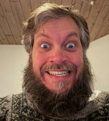 beard, smile Meme Template