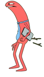 Allan with wooden sticks Meme Template