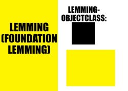 Lemming Euclid empty Meme Template