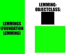 LEMMING Safe Empty Meme Template