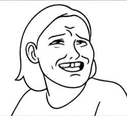 White Smirky Liberal Woman Meme Template