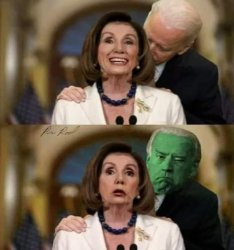 Nancy Pelosi stinks Meme Template