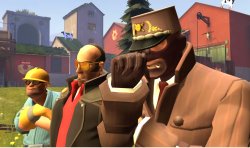 Engineer, Sniper and Spy unimpressed Meme Template