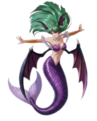 morrigan mermaid Meme Template