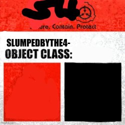 Slumpedbythe4 Label Empty Meme Template