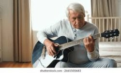 Old Man Playing Guitar Meme Template