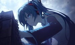 broken miku Meme Template