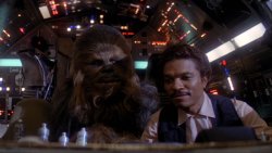 Lando Calrissian And Chewbacca Meme Template