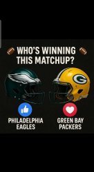 Eagles vs. PACKERS Meme Template