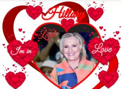 Hillary Clinton I'm in Love Meme Template
