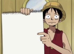 Luffy Pointing Meme Template