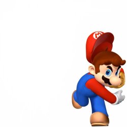 Mario throwing Meme Template