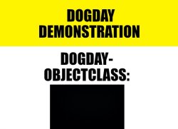 Dogday Label Empty label Meme Template