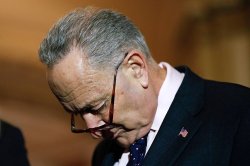 Chuck Schumer crying Meme Template