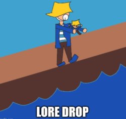 lore drop Meme Template