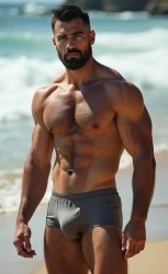 Hot muscular men Gorgeous hunk I'm in ? Love ? Meme Template