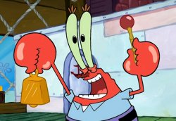 Mr. Crabs 24/7 Meme Template