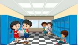 Cartoon Kids In School Meme Template