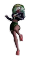 Shocked Dolly Dimpley Meme Template