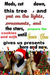 festive gabriel (thx .Noelle-Holiday.) Meme Template