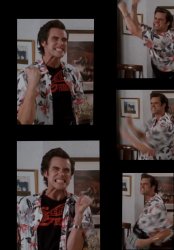 Ace Ventura win victory Meme Template