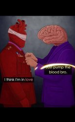 Pump the blood Meme Template