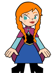 Princess Anna in Hero 108 Style Meme Template