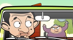 Bean running Meme Template