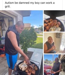 Autism Be Damned Meme Template