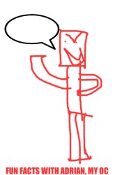 Fun facts with adrian Meme Template