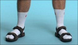 Socks and Sandals Meme Template