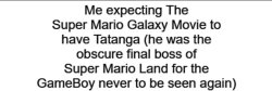 Tatanga for Super Mario Galaxy Meme Template