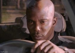 Riding Shaq Meme Template