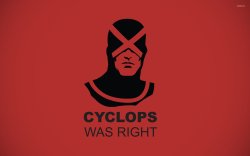 Cyclops Was Right Meme Template