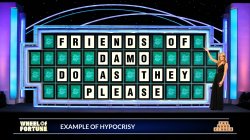 Friends of Damo JPP  Hypocrisy Meme Template