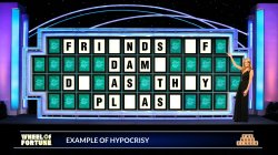 Friends of Damo JPP  Hypocrisy Meme Template